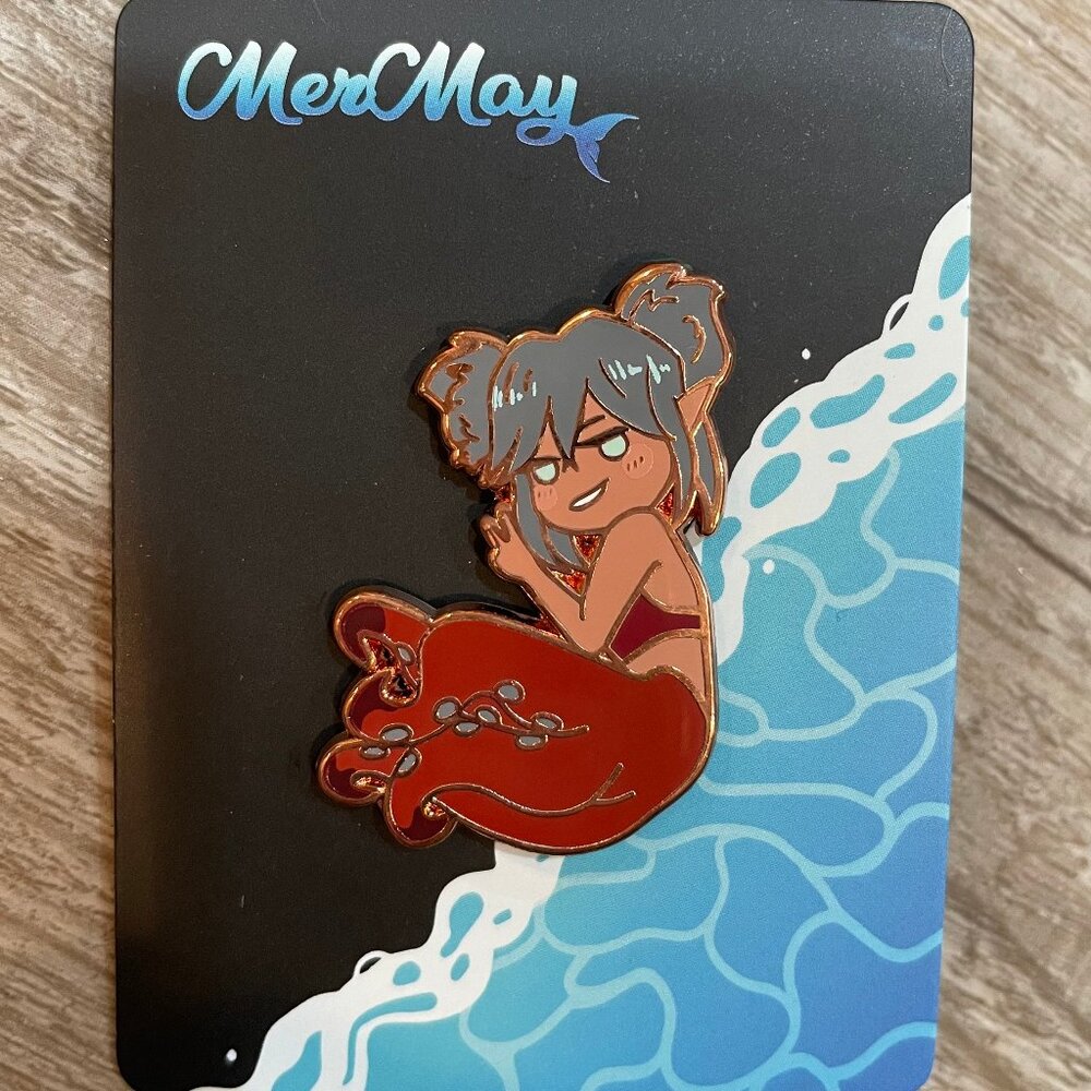 Witty Wisps Mer May Enamel Pin